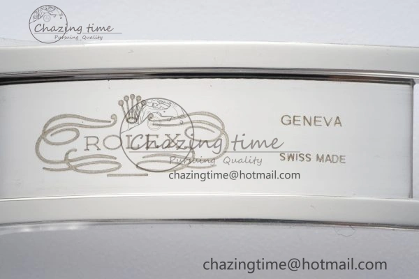 DateJust 41 SS Polished Bezel KING 1:1 Best Edition 904L Steel Gray Green Roman Dial on Jubilee Bracelet VR3235