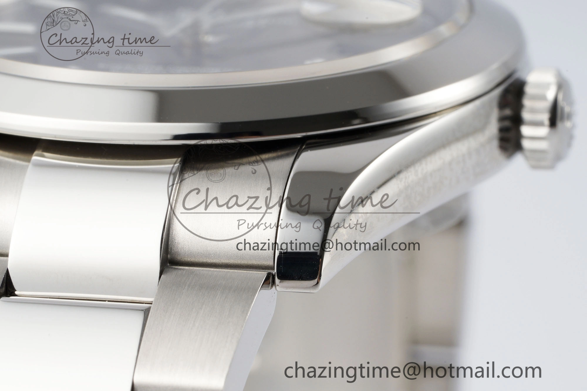 DateJust 41 SS Polished Bezel KING 1:1 Best Edition 904L Steel Gray Stick Dial on Oyster Bracelet VR3235