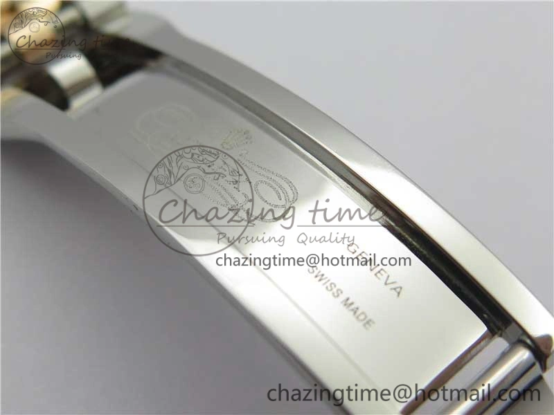 DateJust 41 SS RG 126333 Fluted Bezel DJF Best Edition 904L Steel Gray Dial Green Roman Markers on Jubilee Bracelet A2836