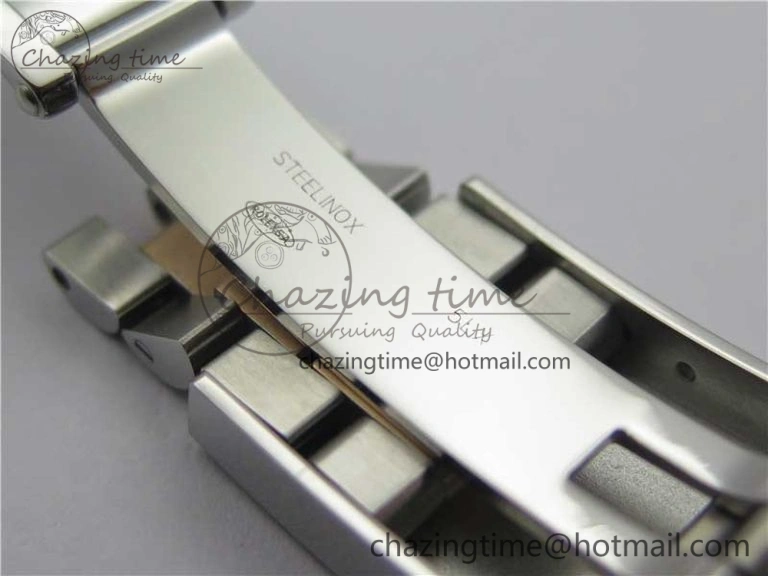 DateJust 41 SS RG 126333 Fluted Bezel DJF Best Edition 904L Steel Gray Dial Green Roman Markers on Jubilee Bracelet A2836