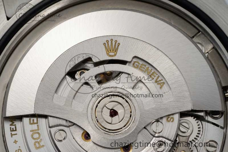DateJust 41 SS RG JDF 1:1 Best Edition 904L Steel Brown Diamonds Dial on SS RG Jubilee Bracelet VR3235 V2