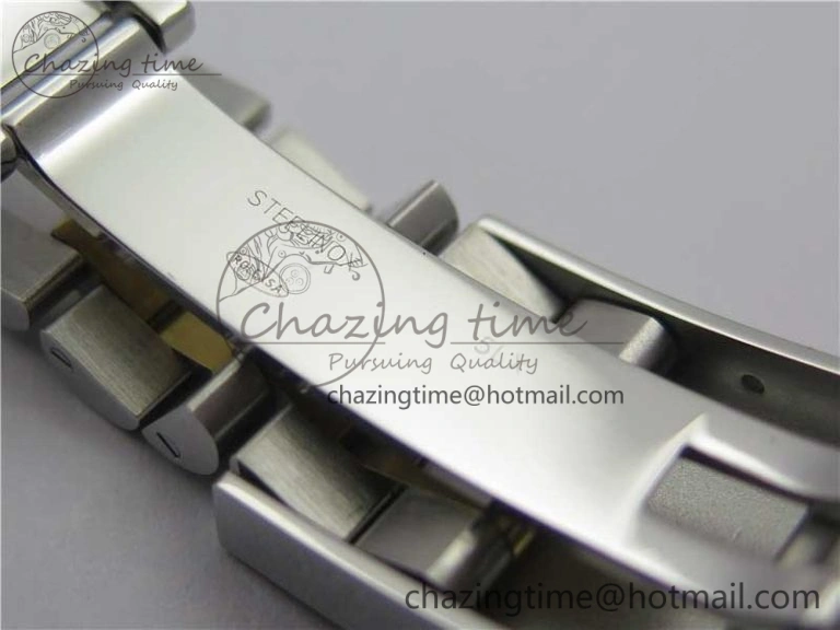 DateJust 41 SS YG 126333 Fluted Bezel DJF Best Edition 904L Steel Gray Dial Green Roman Markers on Jubilee Bracelet A2836