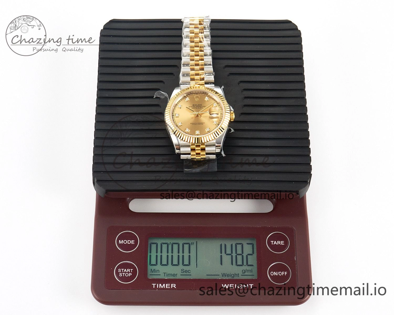 DateJust 41 SS YG ARF 1:1 Best Edition 904L Steel YG Diamonds Dial on Jubilee Bracelet SH3235 (Gain Weight)