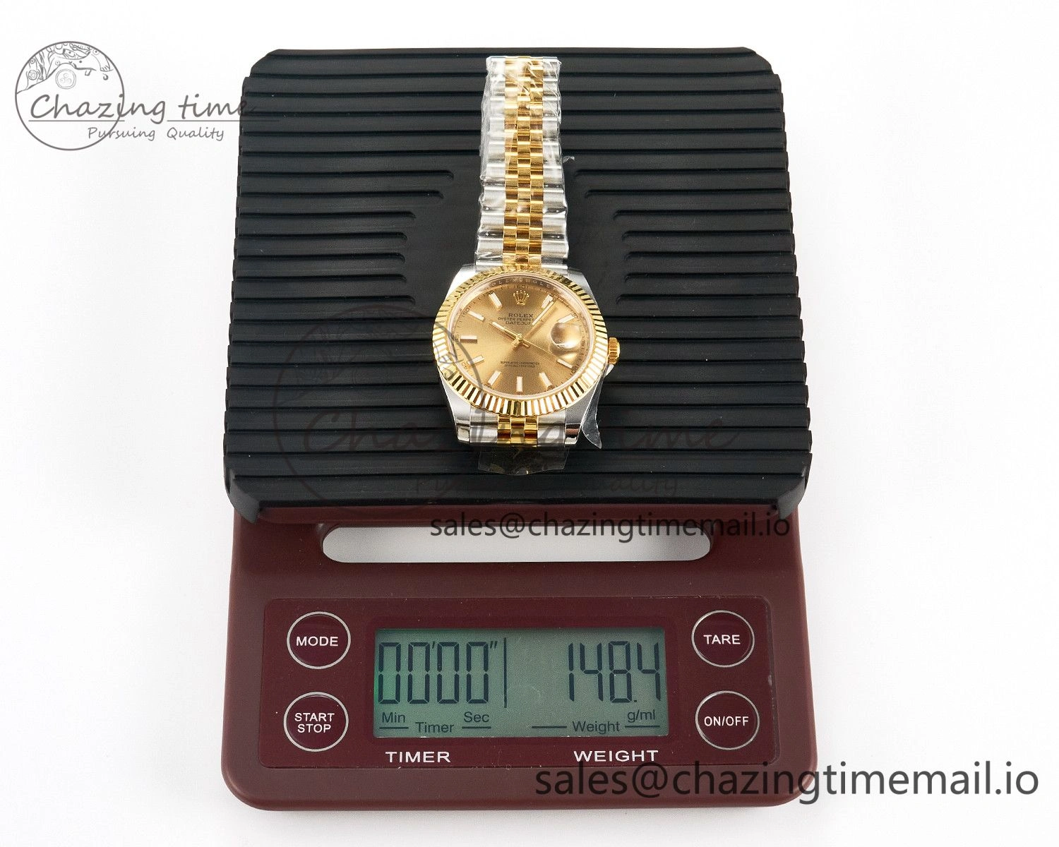 DateJust 41 SS YG ARF 1:1 Best Edition 904L Steel YG Stick Dial on Jubilee Bracelet SH3235 (Gain Weight)