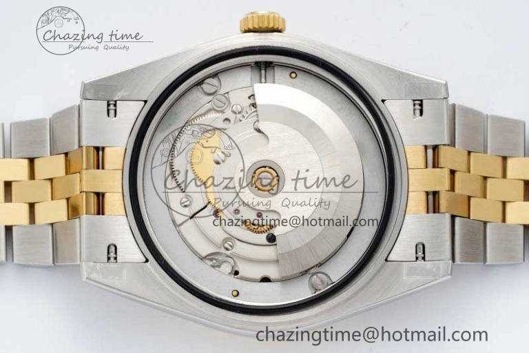 DateJust 41 SS YG JDF 1:1 Best Edition 904L Steel YG Stick Dial on SS YG Jubilee Bracelet VR3235 V2