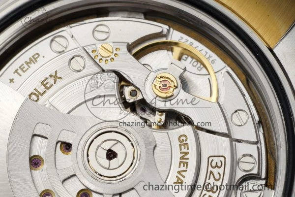 DateJust 41 SS YG Polished Bezel KING 1:1 Best Edition 904L Steel Black Dial on Oyster Bracelet VR3235