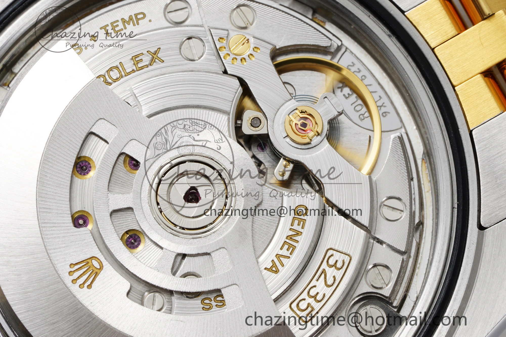 DateJust 41 SS YG Polished Bezel KING 1:1 Best Edition 904L Steel Gray Dial Green Roman on Jubilee Bracelet VR3235