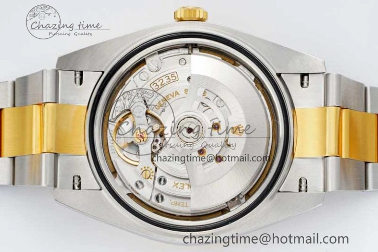 DateJust 41 SS YG Polished Bezel KING 1:1 Best Edition 904L Steel Gray Dial on Oyster Bracelet VR3235