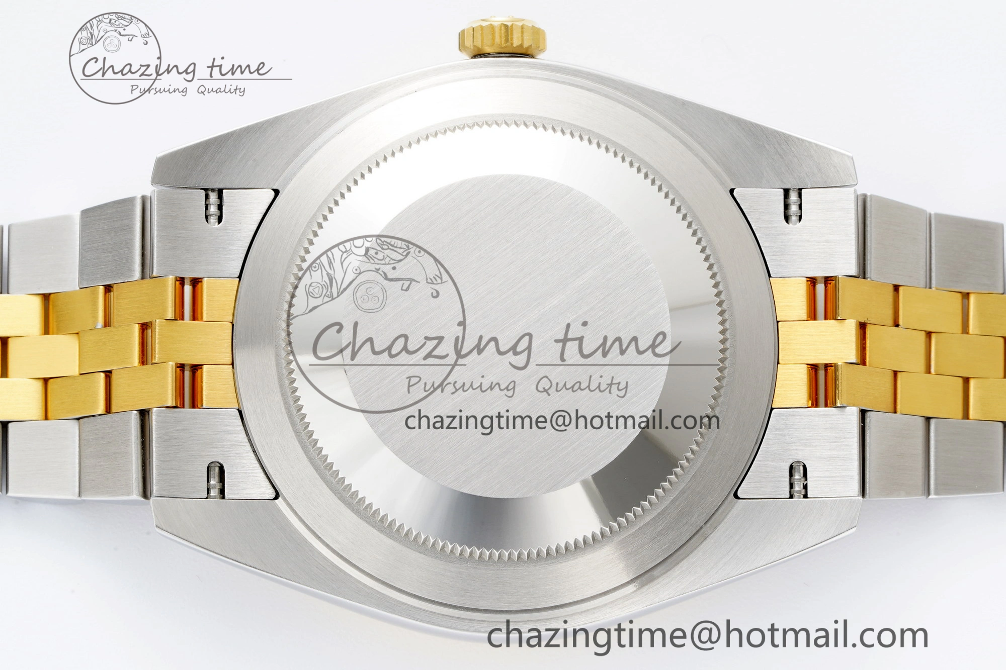 DateJust 41 SS YG Polished Bezel KING 1:1 Best Edition 904L Steel Silver Dial on Jubilee Bracelet VR3235