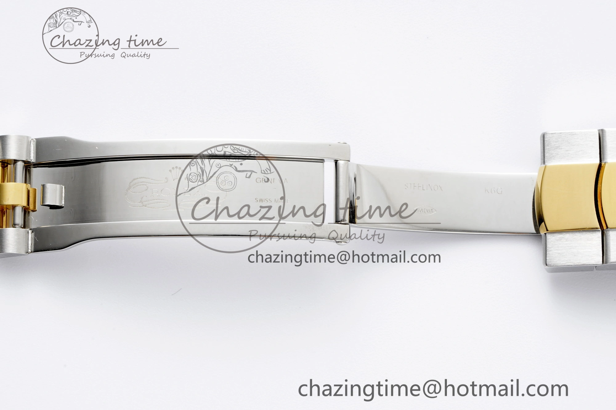 DateJust 41 SS YG Polished Bezel KING 1:1 Best Edition 904L Steel White Dial on Jubilee Bracelet VR3235