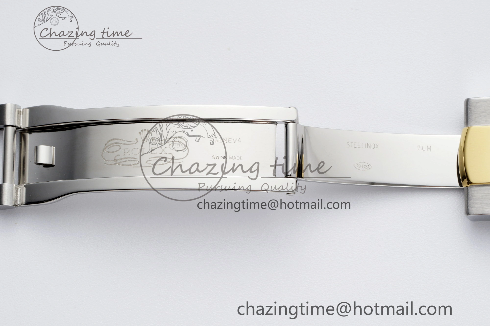 DateJust 41 SS YG Polished Bezel KING 1:1 Best Edition 904L Steel White Dial on Oyster Bracelet VR3235