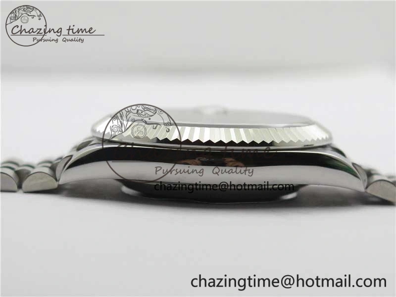 DateJust 41MM 126334 904L SS VRF 1:1 Best Edition Black Dial Roman Markers on SS Jubilee Bracelet A3235