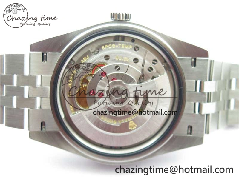 DateJust 41MM 126334 904L SS VRF 1:1 Best Edition Black Dial Roman Markers on SS Jubilee Bracelet A3235