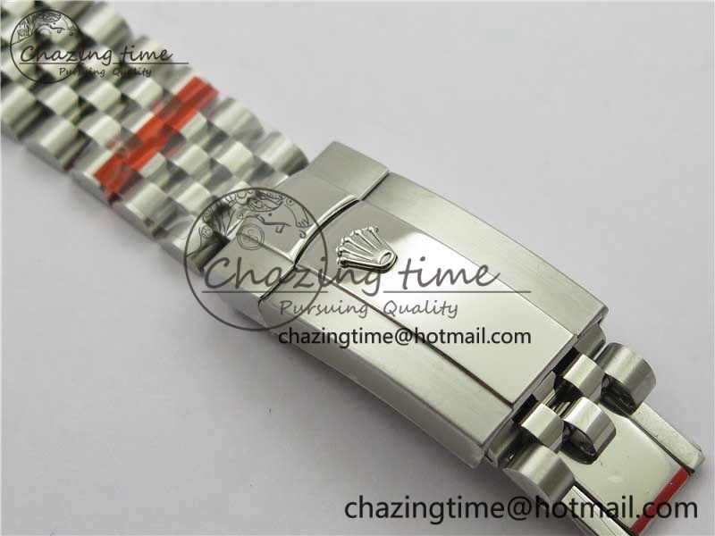 DateJust 41MM 126334 904L SS VRF 1:1 Best Edition Black Dial Roman Markers on SS Jubilee Bracelet A3235