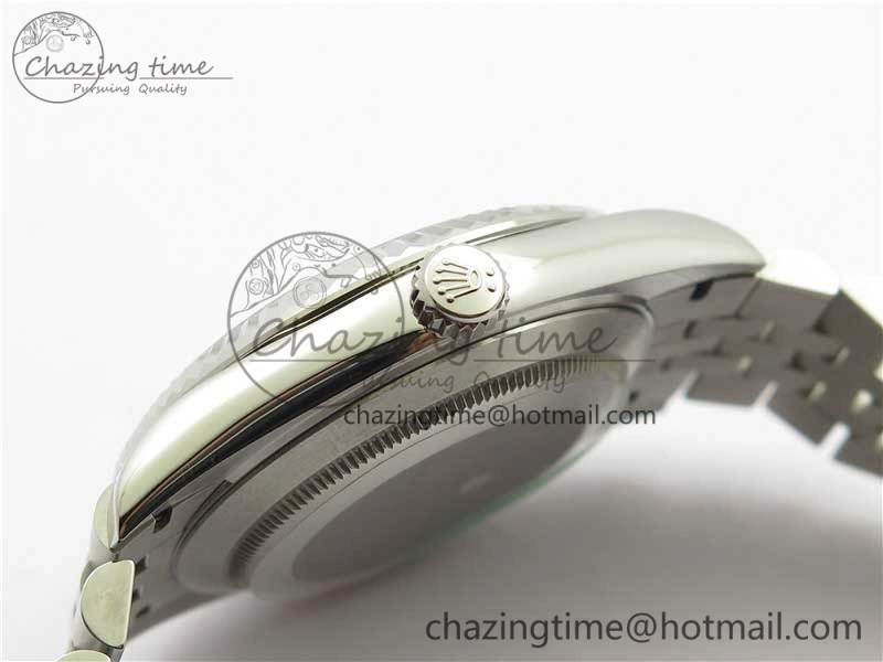 DateJust 41MM 126334 904L SS VRF 1:1 Best Edition Gray Dial Roman Markers on SS Jubilee Bracelet A3235