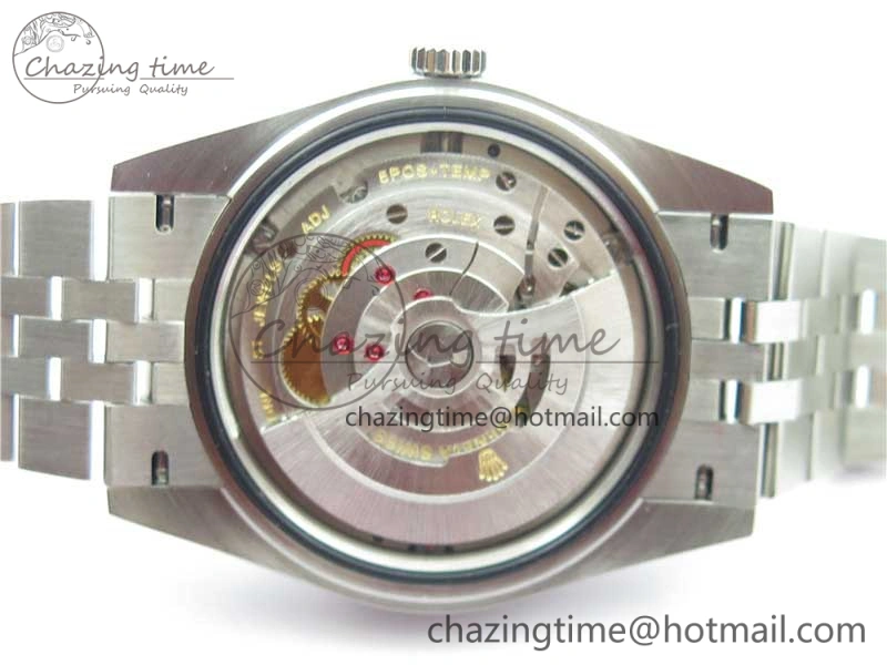 DateJust 41MM 126334 904L SS VRF 1:1 Best Edition Gray Dial Roman Markers on SS Jubilee Bracelet A3235