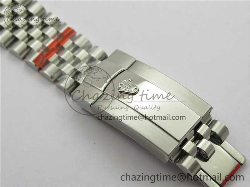 DateJust 41MM 126334 904L SS VRF 1:1 Best Edition Gray Dial Roman Markers on SS Jubilee Bracelet A3235