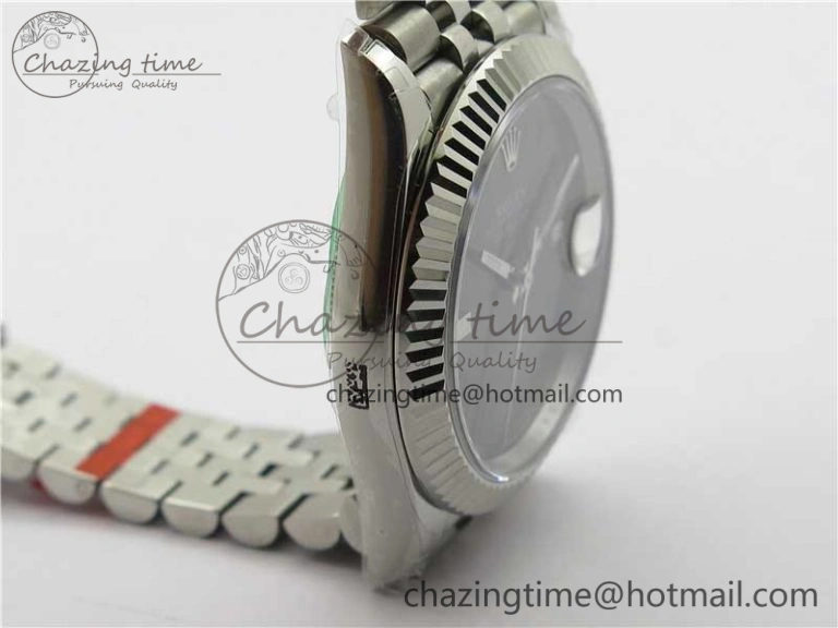 DateJust 41MM 126334 904L SS VRF 1:1 Best Edition Gray Dial Roman Markers on SS Jubilee Bracelet A3235