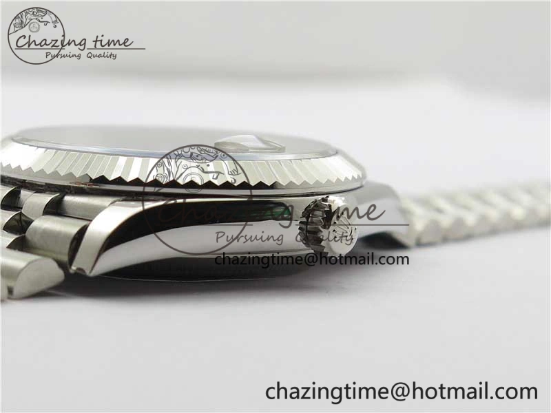 DateJust 41MM 126334 904L SS VRF 1:1 Best Edition White Dial Roman Markers on SS Jubilee Bracelet A3235