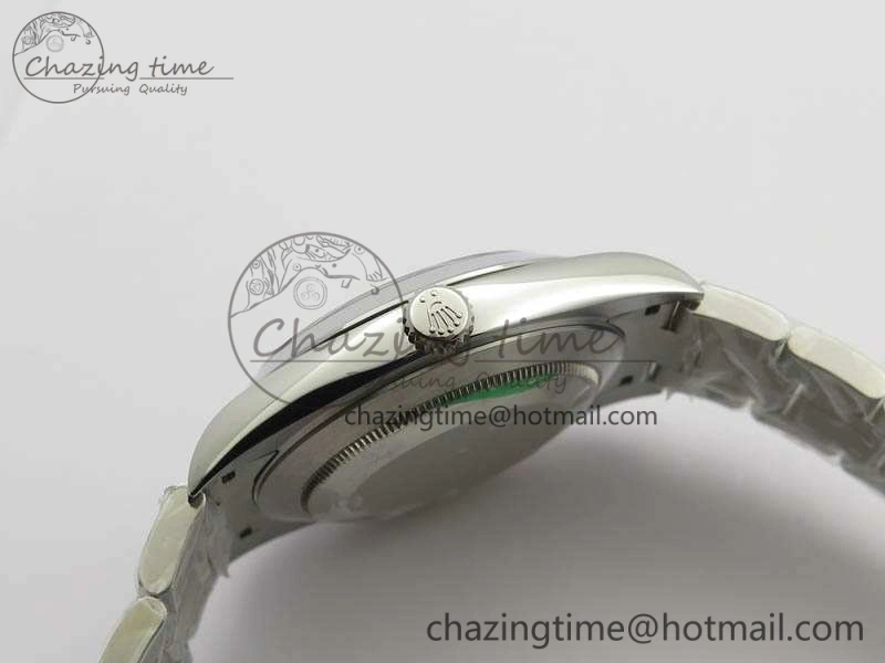 DateJust 41mm 126300 SS Noob 1:1 Best Edition Gray Dial Stick Markers On SS Bracelet A3235