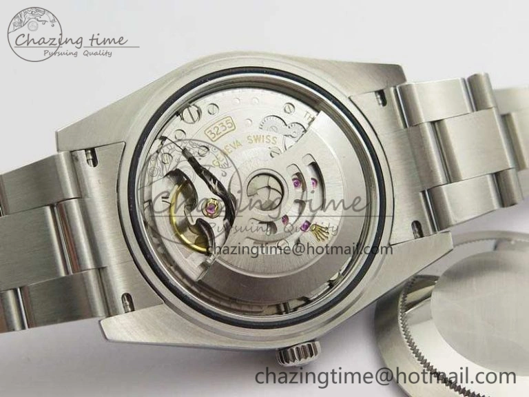 DateJust 41mm 126300 SS Noob 1:1 Best Edition Gray Dial Stick Markers On SS Bracelet A3235