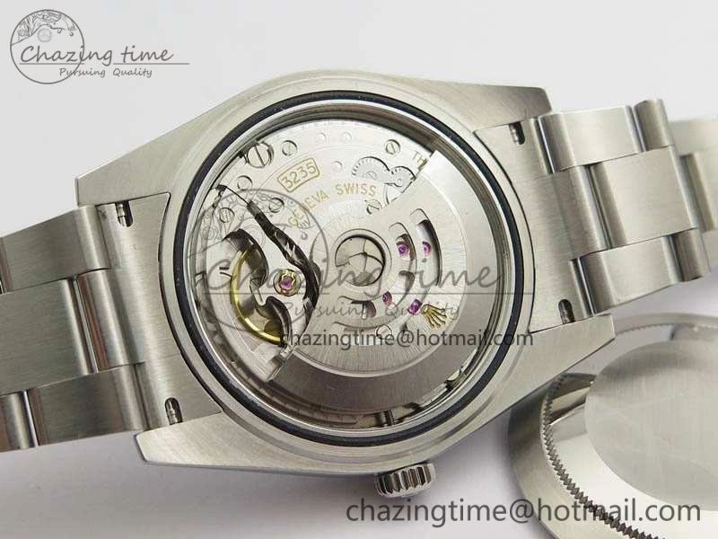 DateJust 41mm 126300 SS Noob 1:1 Best Edition Gray Dial Stick Markers On SS Bracelet A3235