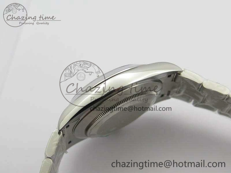 DateJust 41mm 126300 SS Noob 1:1 Best Edition Gray Dial Stick Markers On SS Bracelet A3235