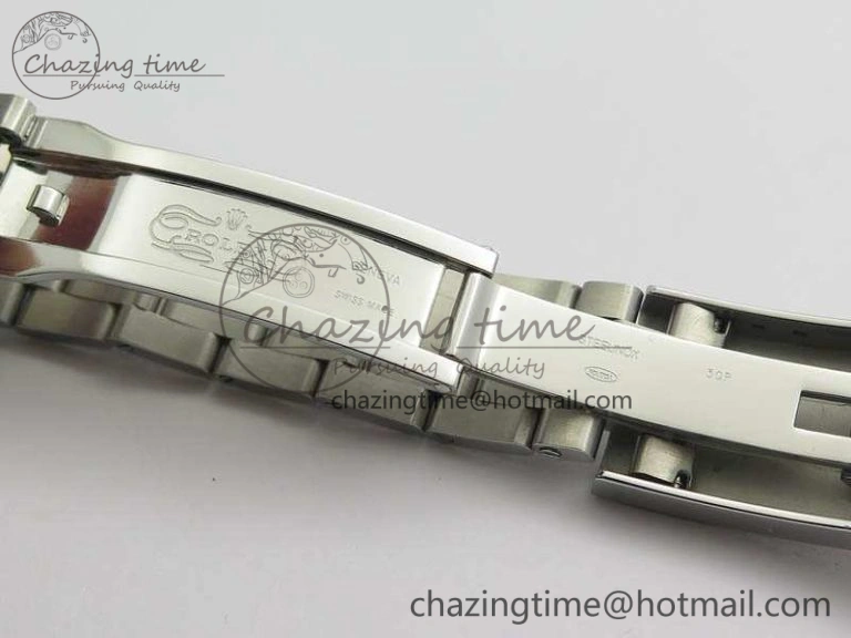 DateJust 41mm 126300 SS Noob 1:1 Best Edition Gray Dial Stick Markers On SS Bracelet A3235