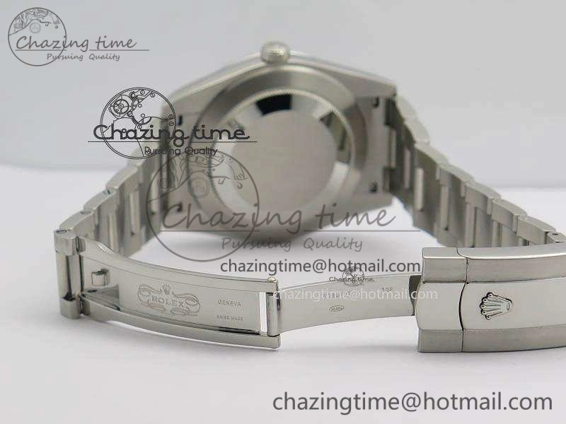 DateJust 41mm 126300 SS Noob 1:1 Best Edition White Roman Dial On SS Bracelet A3235