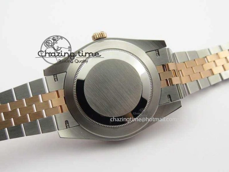 DateJust 41mm 126303 Noob 1:1 Best Edition RG Wrapped RG Dial Fluted Bezel On Jubilee Bracelet A3235