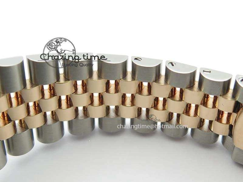 DateJust 41mm 126303 Noob 1:1 Best Edition RG Wrapped RG Dial Fluted Bezel On Jubilee Bracelet A3235