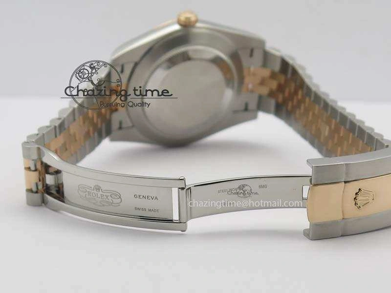 DateJust 41mm 126303 Noob 1:1 Best Edition RG Wrapped RG Dial Fluted Bezel On Jubilee Bracelet A3235