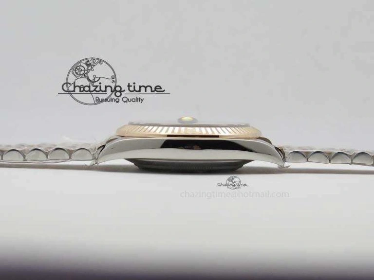DateJust 41mm 126303 Noob 1:1 Best Edition RG Wrapped RG Dial Fluted Bezel On Jubilee Bracelet A3235