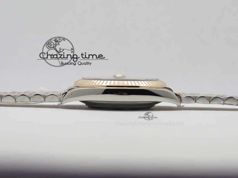 DateJust 41mm 126303 Noob 1:1 Best Edition RG Wrapped RG Dial Fluted Bezel On Jubilee Bracelet A3235
