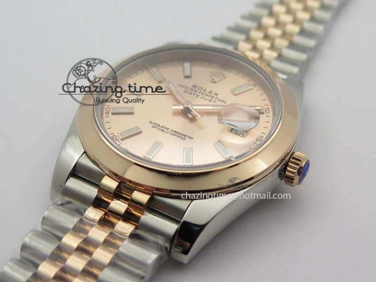 DateJust 41mm 126303 Noob 1:1 Best Edition RG Wrapped RG Dial On Jubilee Bracelet A3235