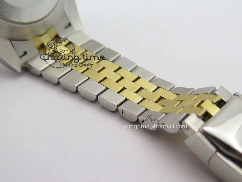 DateJust 41mm 126303 Noob 1:1 Best Edition YG Wrapped Silver Dial On SS YG Jubilee Bracelet A3235