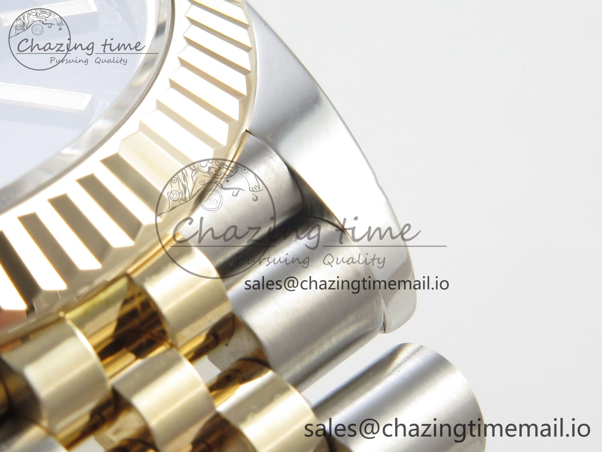 DateJust 41mm 126333 SS YG 3EF 1:1 Best Edition Black Dial on SS Jubilee Bracelet A3235