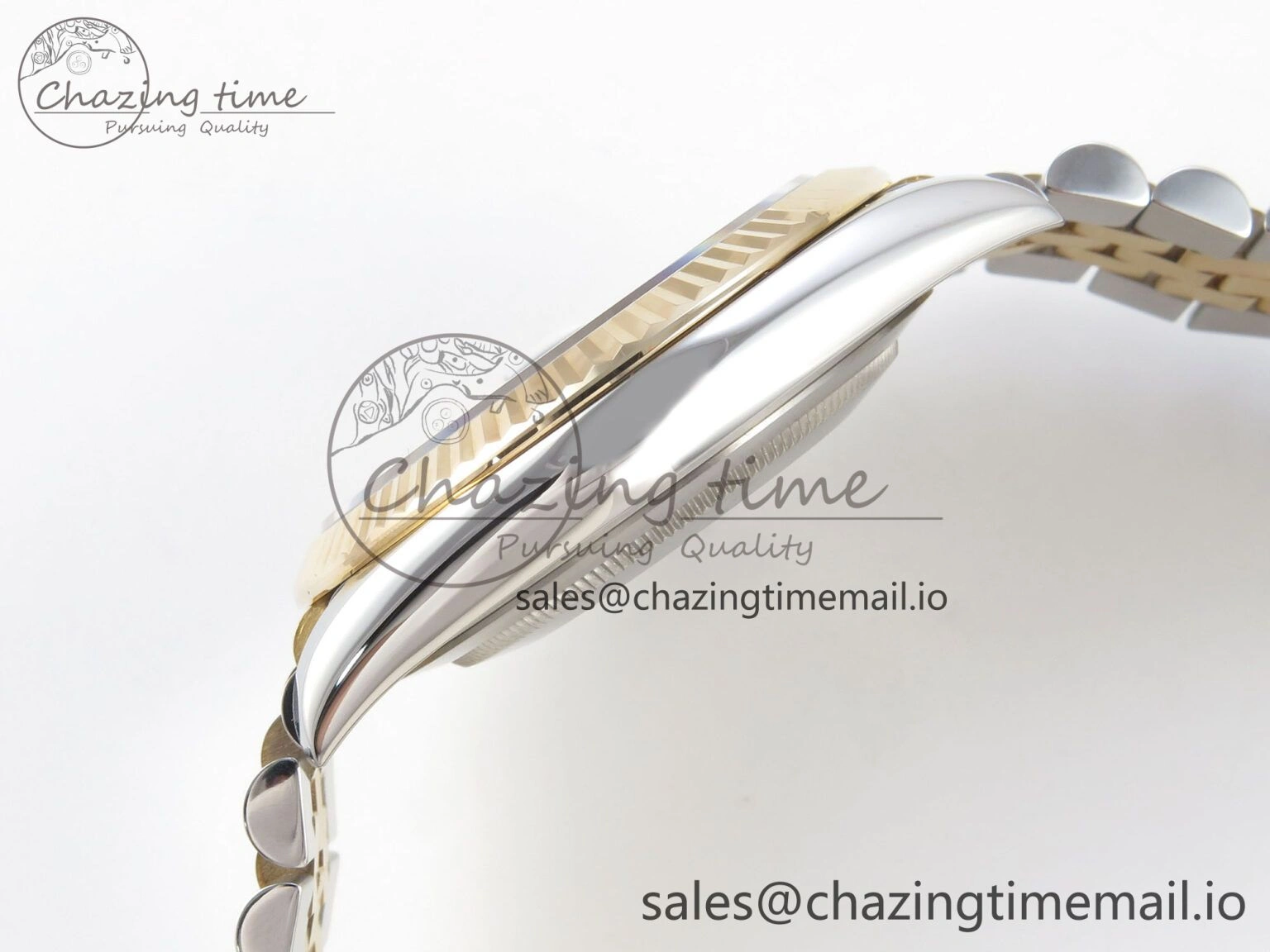 DateJust 41mm 126333 SS YG 3EF 1:1 Best Edition Gray Roman Dial on SS YG Jubilee Bracelet SA3235