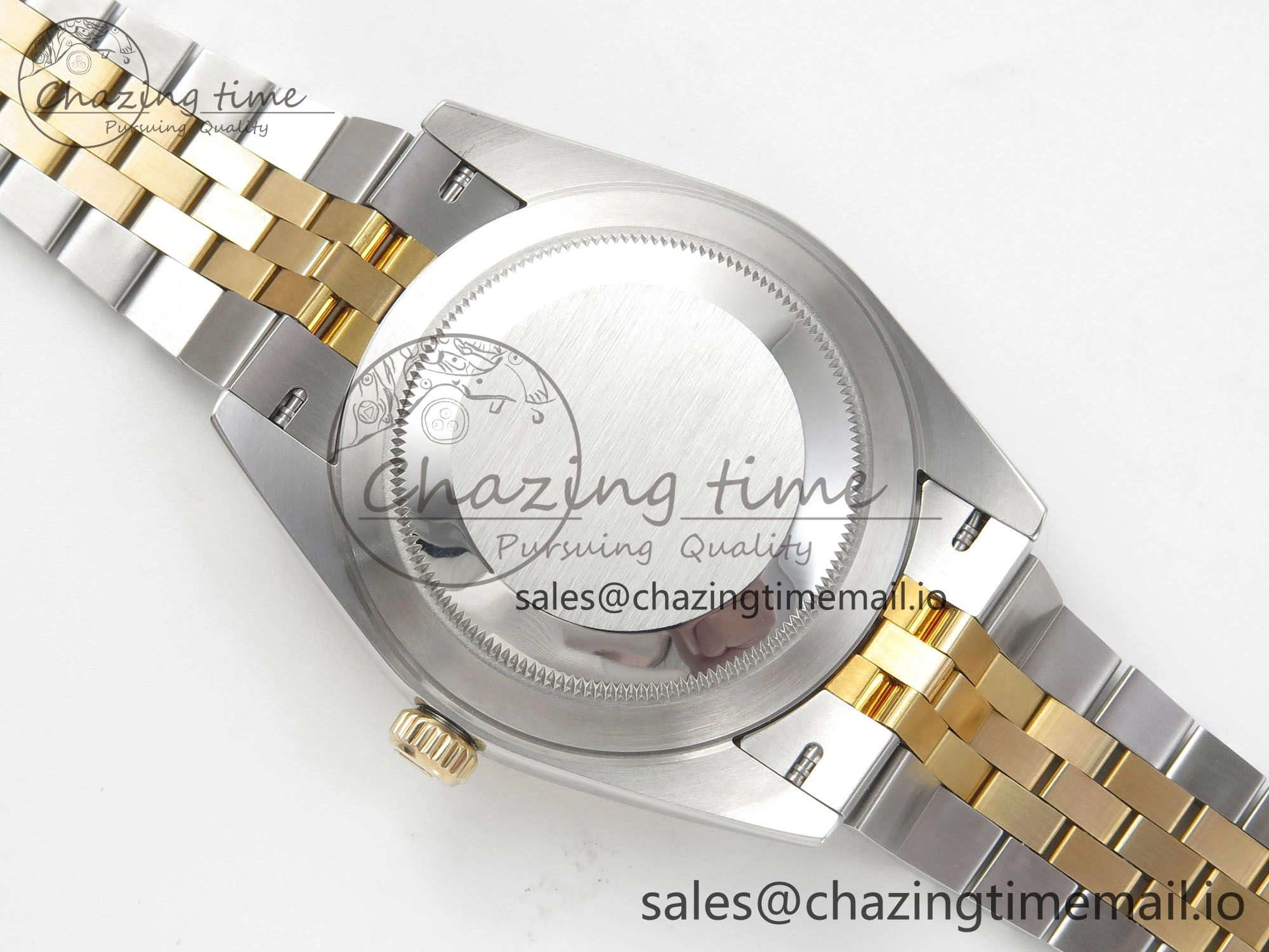 DateJust 41mm 126333 SS YG 3EF 1:1 Best Edition Gray Roman Dial on SS YG Jubilee Bracelet SA3235
