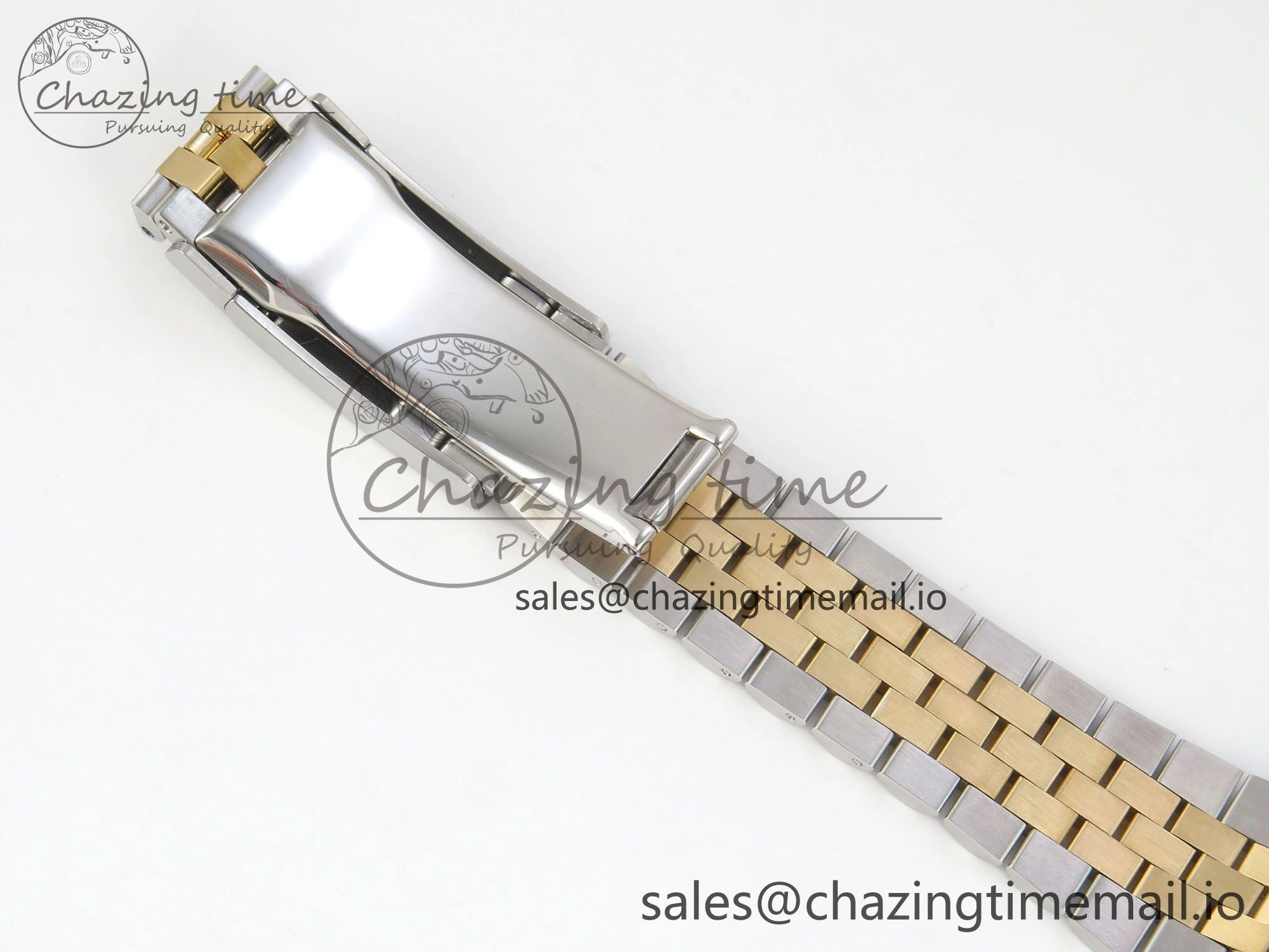 DateJust 41mm 126333 SS YG 3EF 1:1 Best Edition Gray Roman Dial on SS YG Jubilee Bracelet SA3235