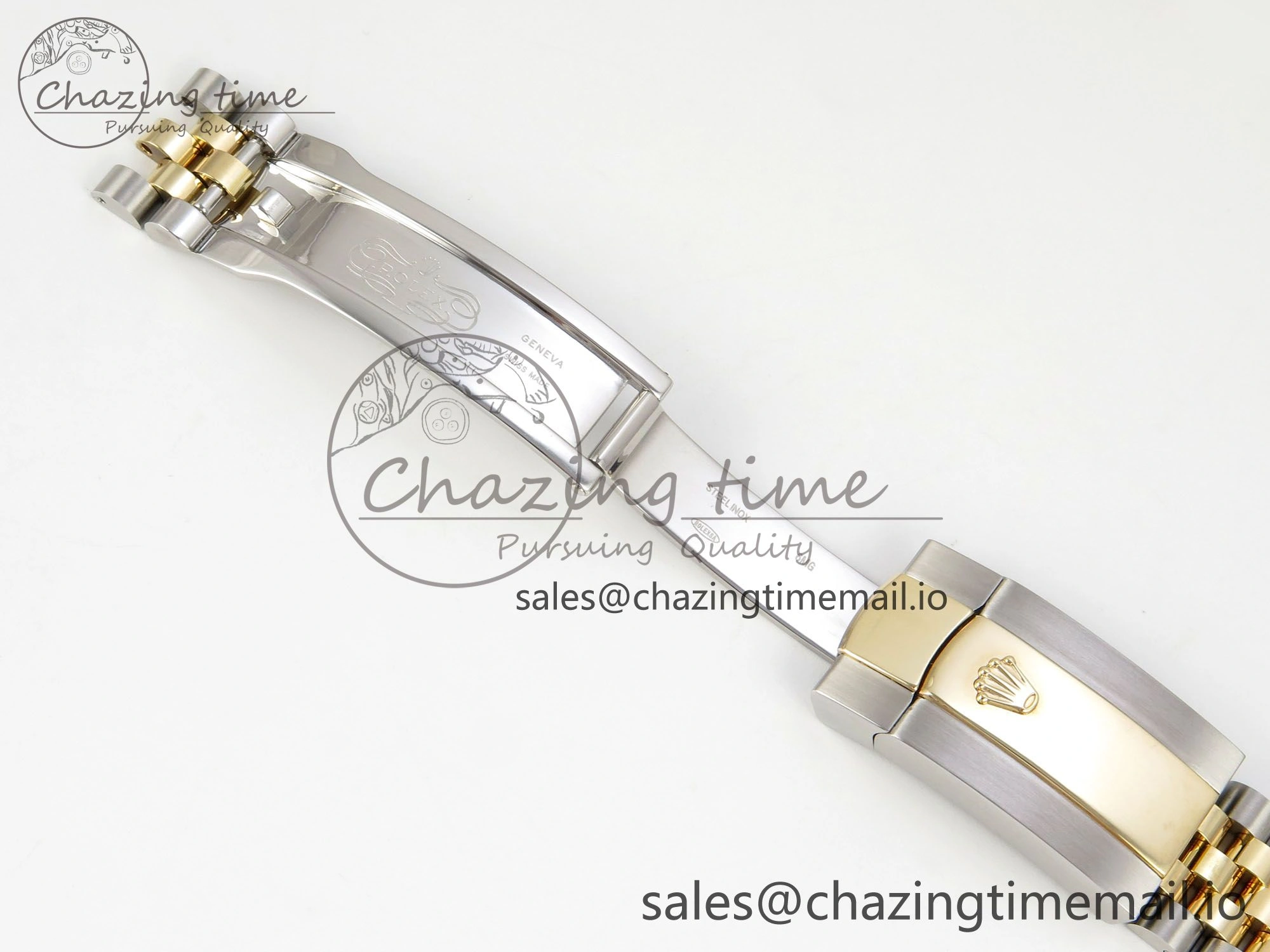 DateJust 41mm 126333 SS YG 3EF 1:1 Best Edition Gray Roman Dial on SS YG Jubilee Bracelet SA3235