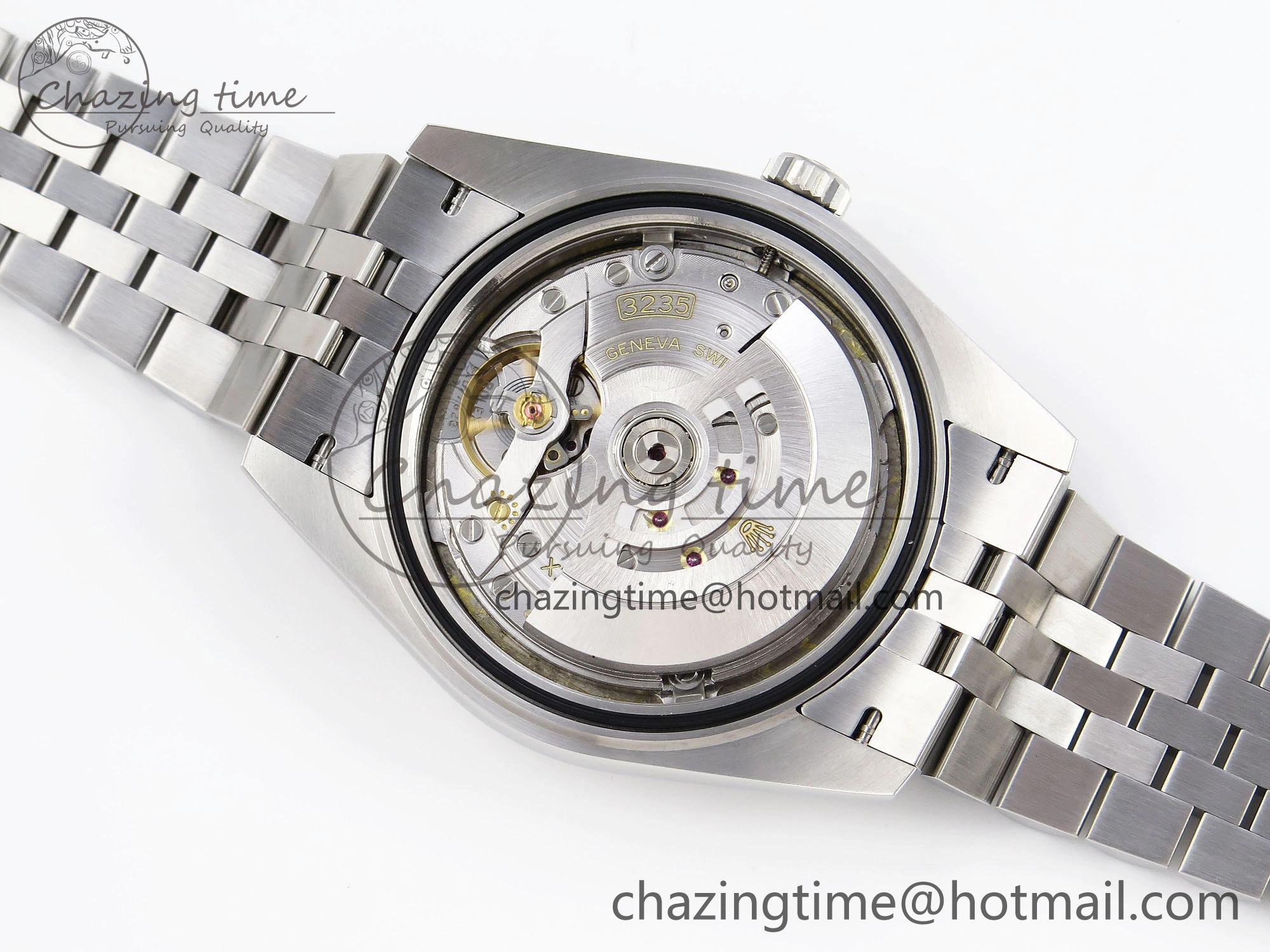 DateJust 41mm 126334 904 SS ARF 1:1 Best Edition Black Dial Sticks Markers on Jubilee Bracelet SH3235