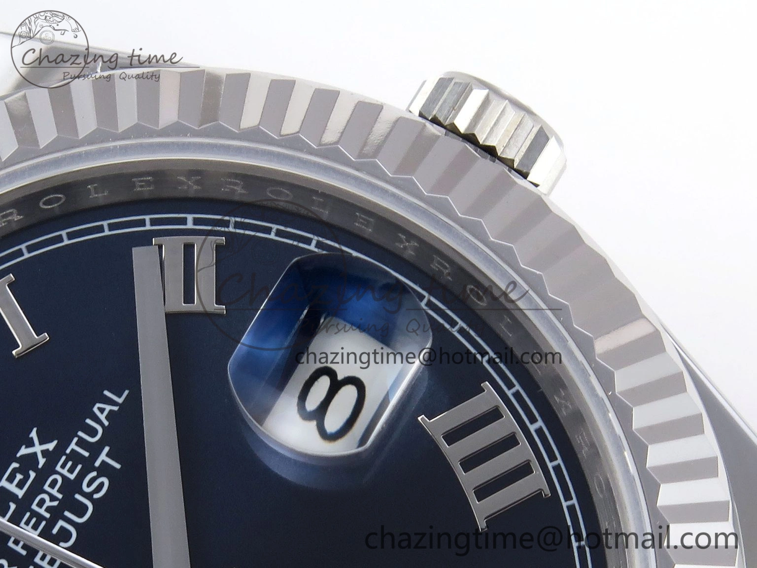 DateJust 41mm 126334 904 SS ARF 1:1 Best Edition Blue Dial Roman Markers on Jubilee Bracelet SH3235