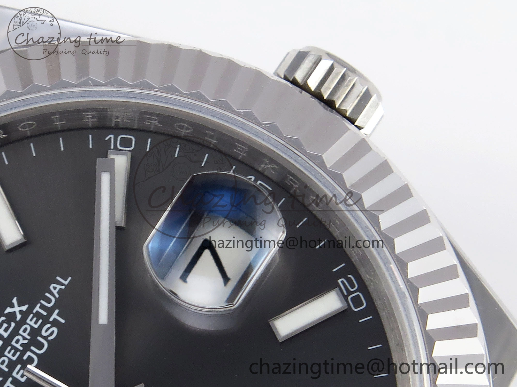DateJust 41mm 126334 904 SS ARF 1:1 Best Edition Gray Dial Sticks Markers on Jubilee Bracelet SH3235