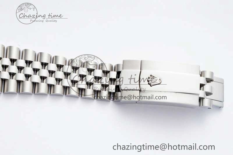 DateJust 41mm 126334 DIWF 1:1 Best Edition 904L Steel Green Fluted Dial on Jubilee Bracelet SA3235