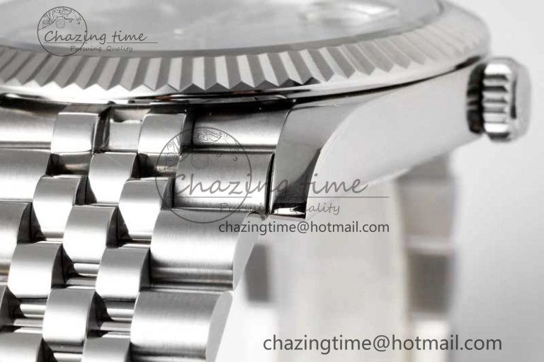 DateJust 41mm 126334 DIWF 1:1 Best Edition 904L Steel Green Sunburst Dial on Jubilee Bracelet SA3235