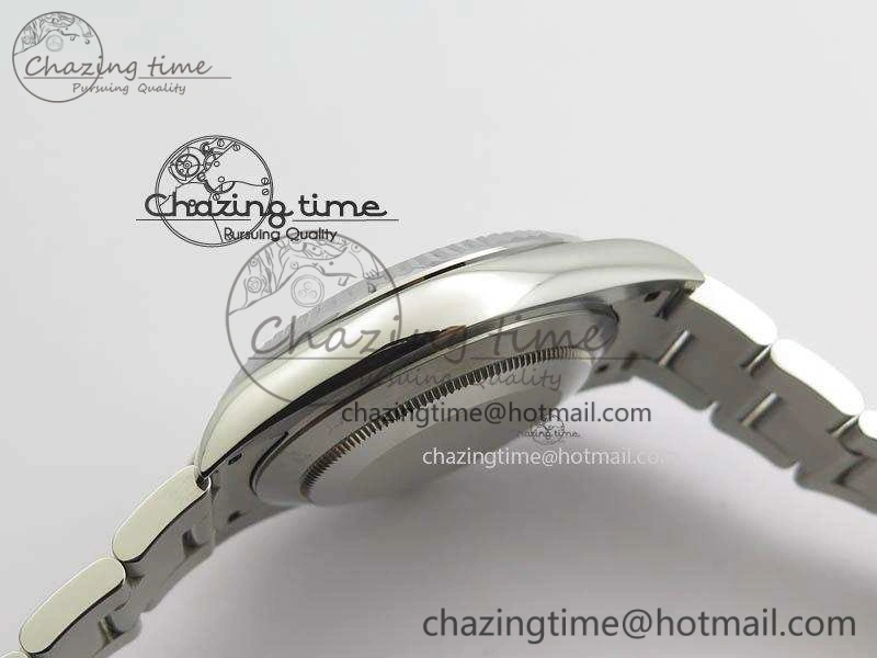 DateJust 41mm 126334 Noob 1:1 Best Edition Fluted Bezel Gray Dial On SS Oyster Bracelet A3235