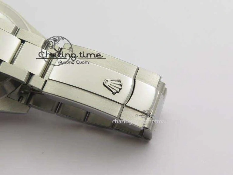 DateJust 41mm 126334 Noob 1:1 Best Edition Fluted Bezel White Roman Dial On SS Oyster Bracelet A3235