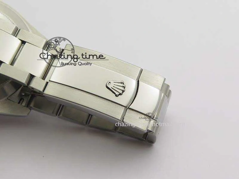 DateJust 41mm 126334 Noob 1:1 Best Edition Fluted Bezel White Roman Dial On SS Oyster Bracelet A3235