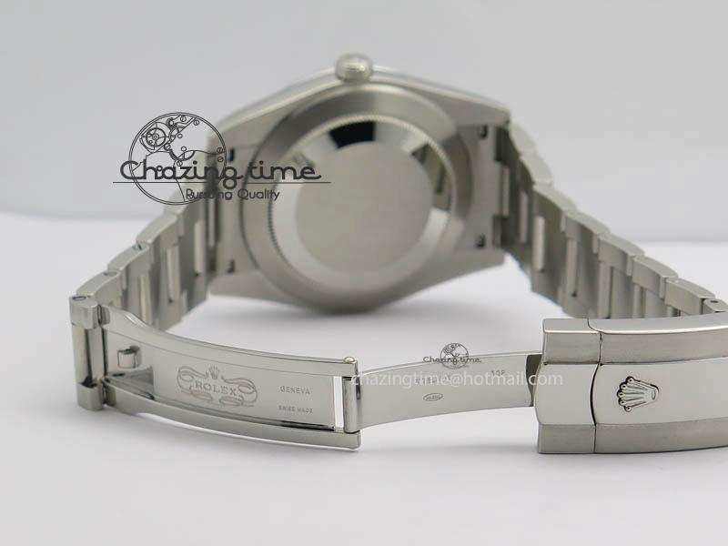DateJust 41mm 126334 Noob 1:1 Best Edition Fluted Bezel White Roman Dial On SS Oyster Bracelet A3235